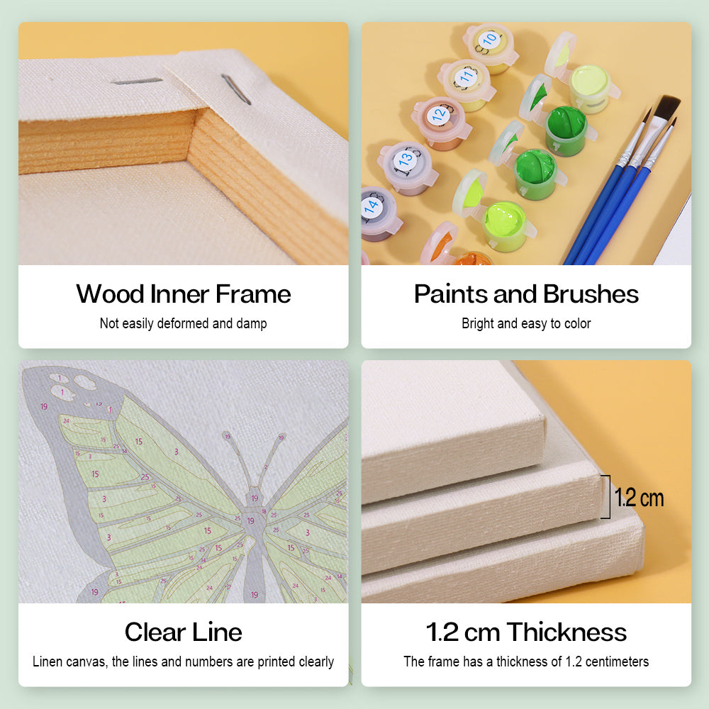 Papillon – Peinture par numéros