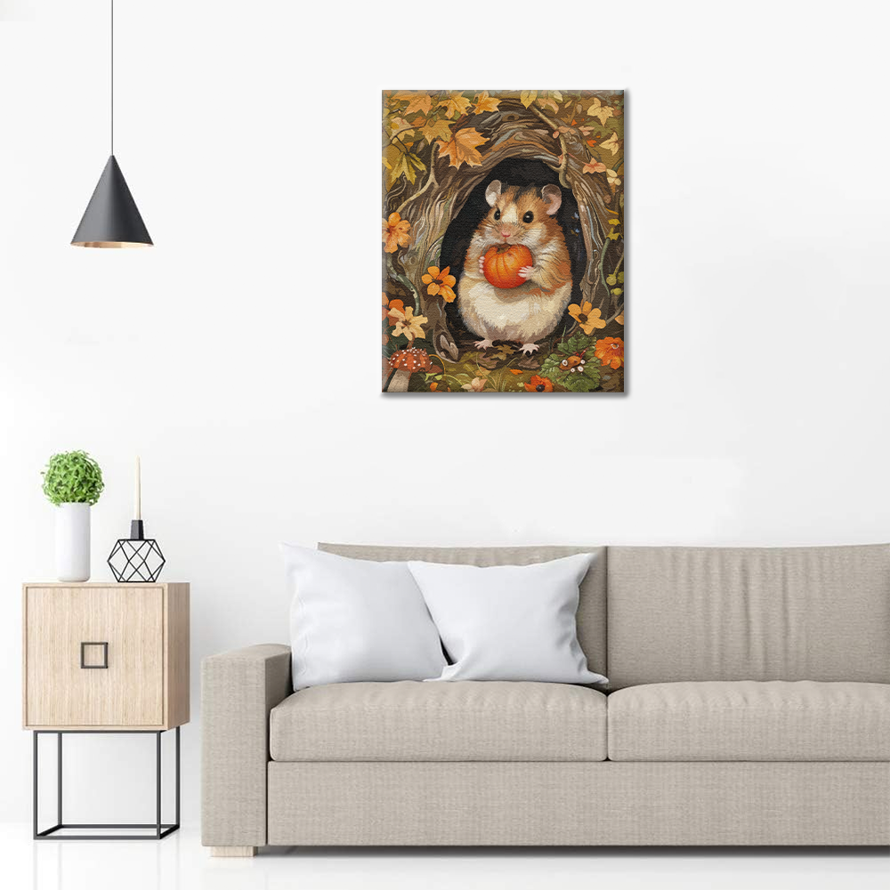 Petit hamster – Peinture par numéros