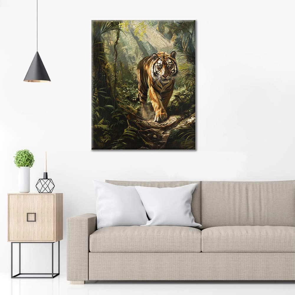 Tigre du Bengale – Peinture par numéros