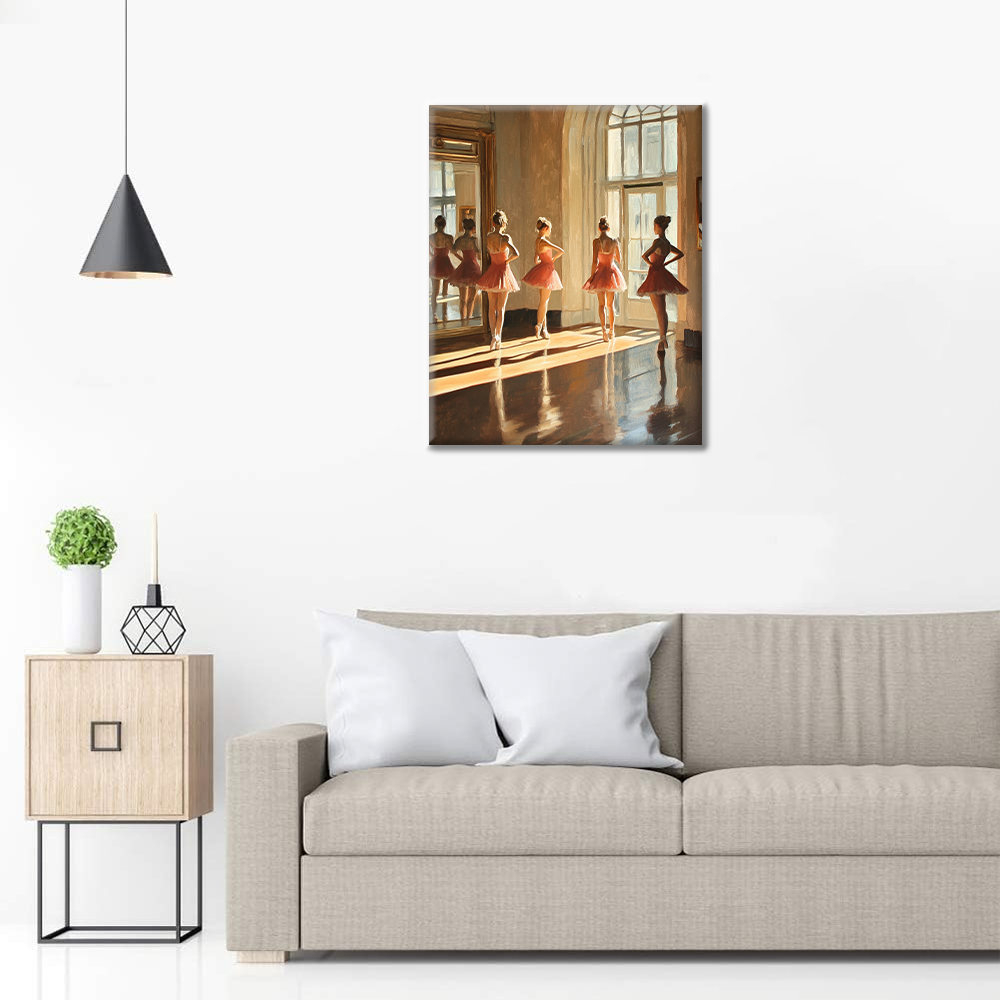 Danseurs de ballet – Peinture par numéros