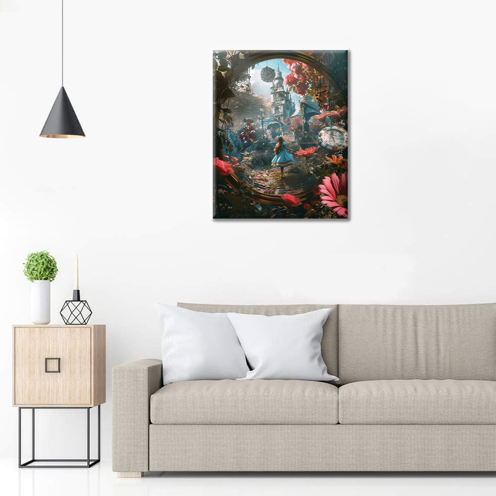 Entrez dans le pays des merveilles - Peinture par numéros