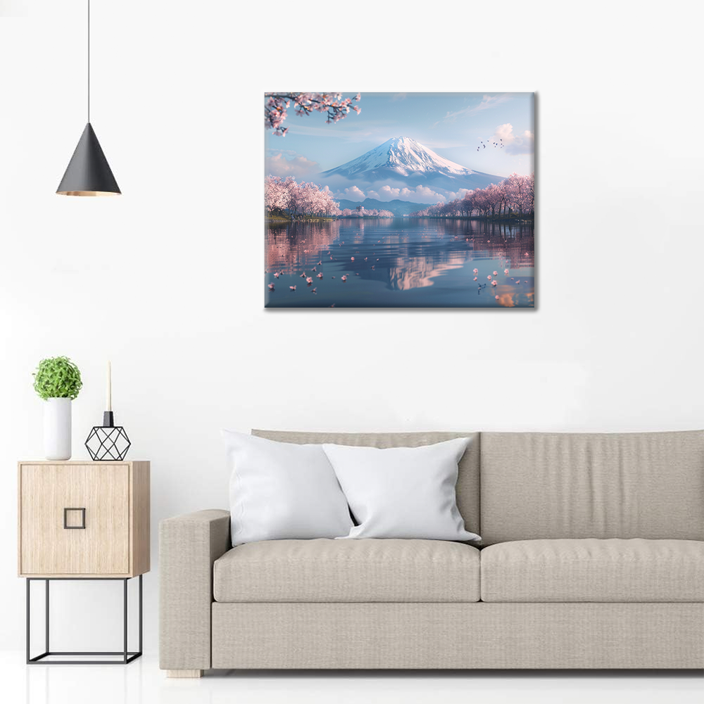 Mont Fuji – Peinture par numéros