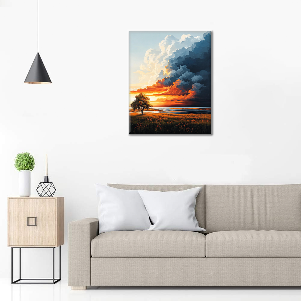 Avant la tempête - Peinture par numéros