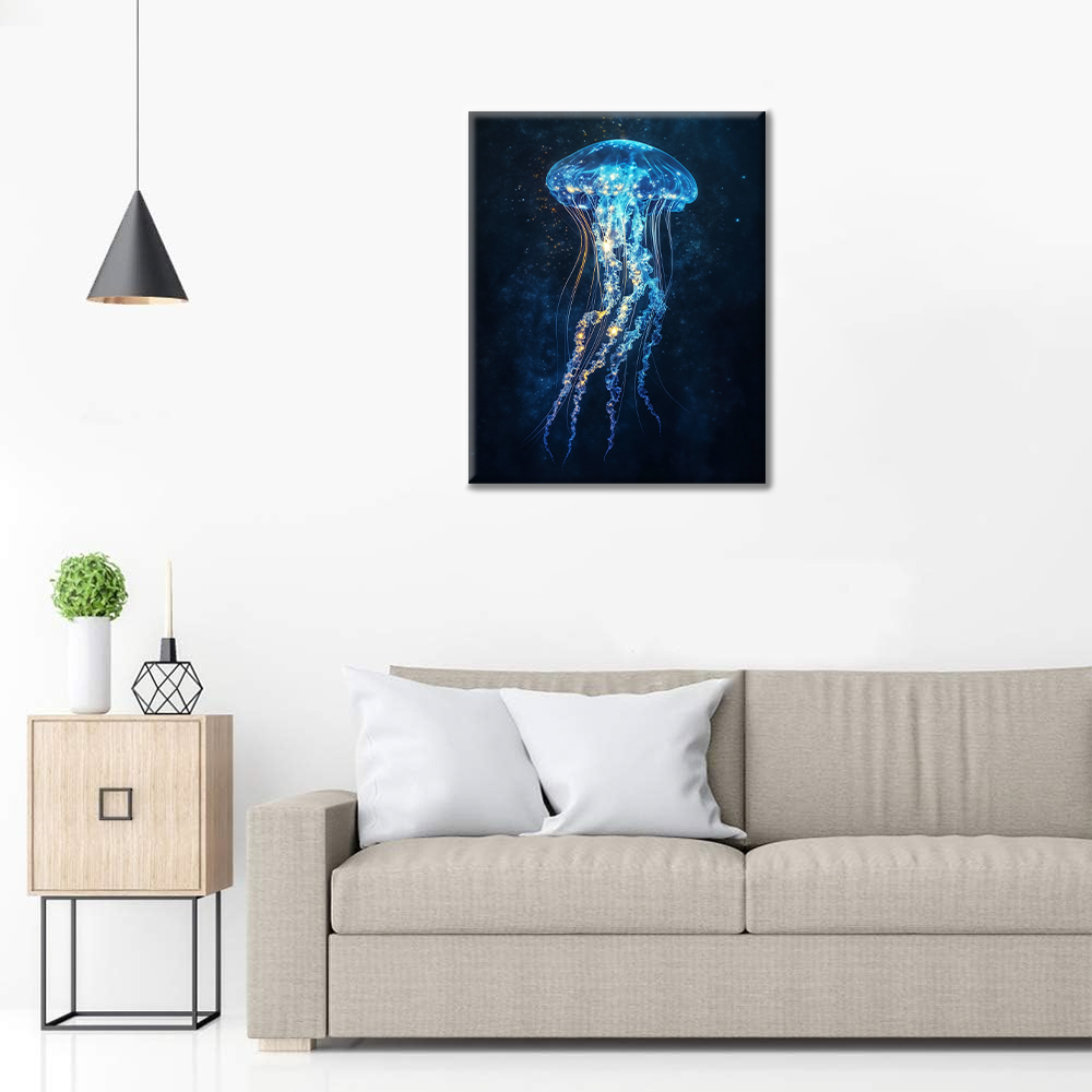 Méduse – Peinture par numéros