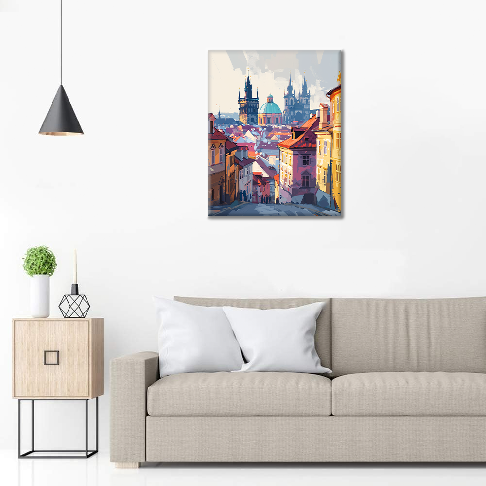 Prague - Peinture par Numéros