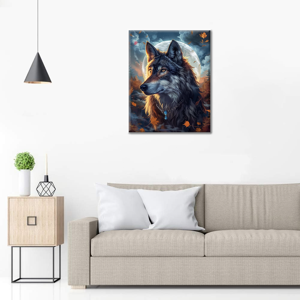 Le Roi des Loups – Peinture par numéros