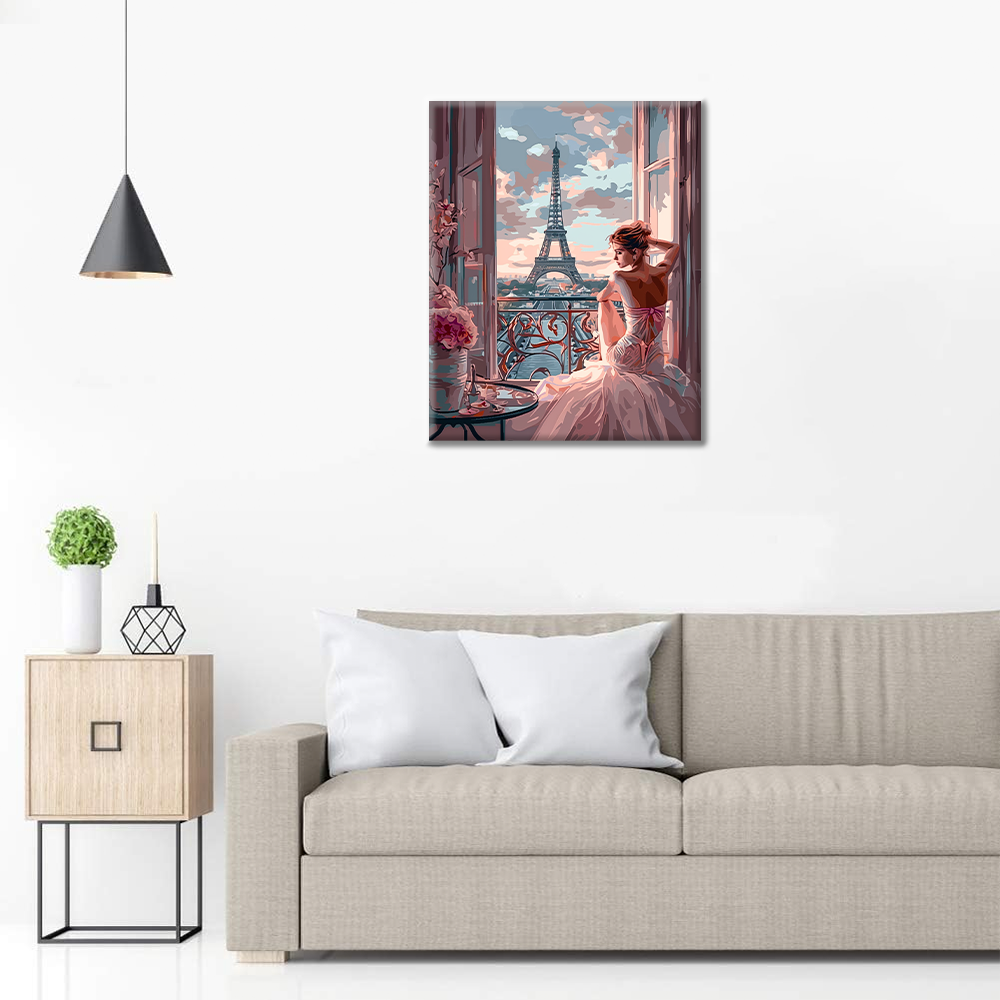 Rêve rose – Peinture par numéros