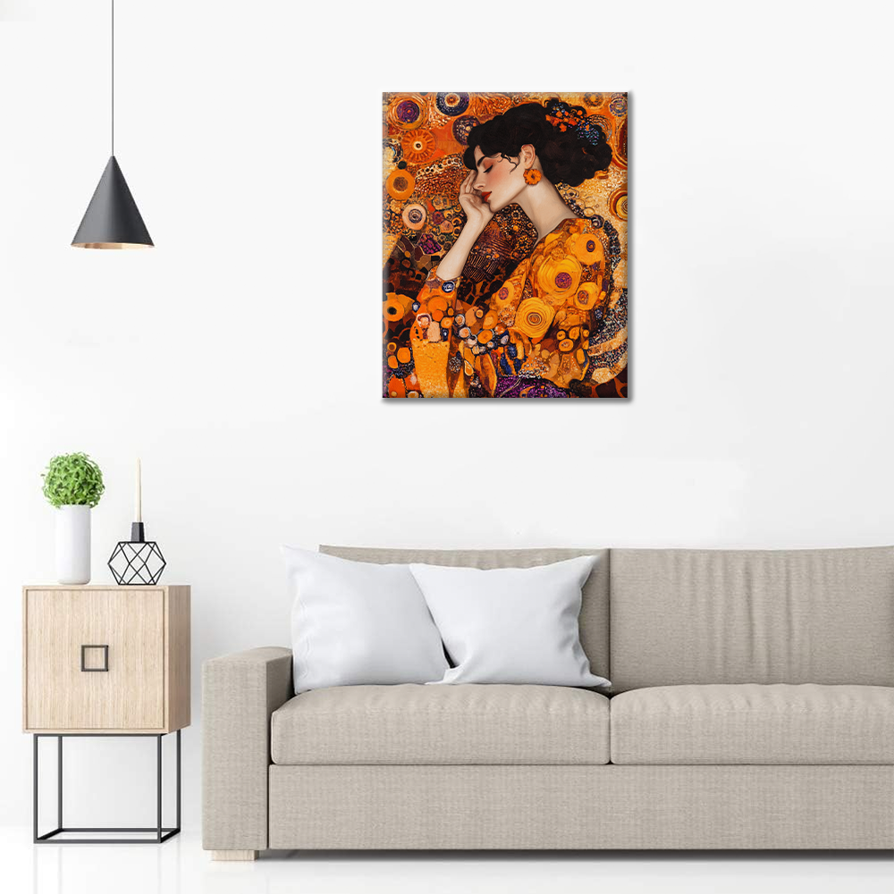 Femme vintage - Peinture par numéros