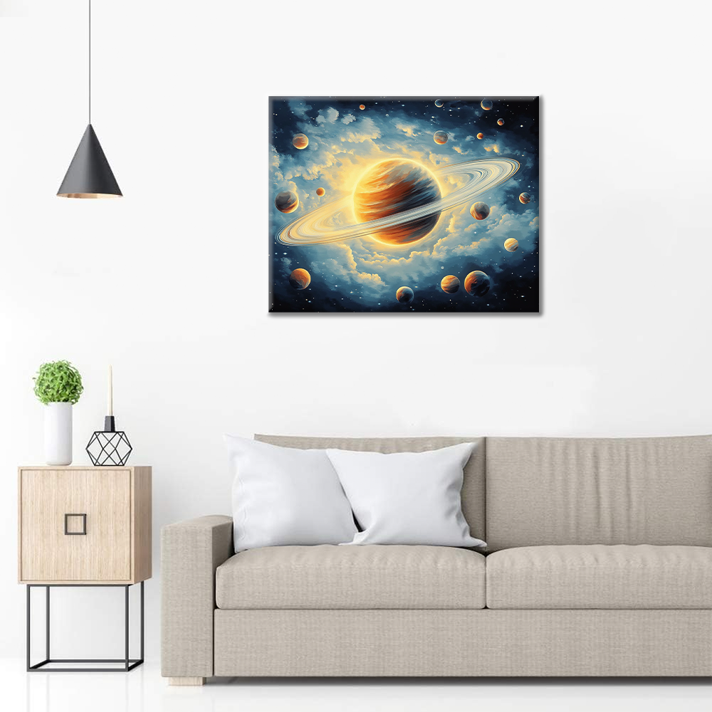 Planètes – Peinture par numéros