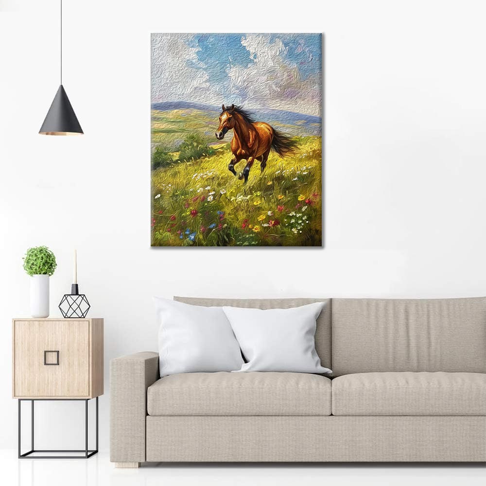 Cheval – Peinture par numéros
