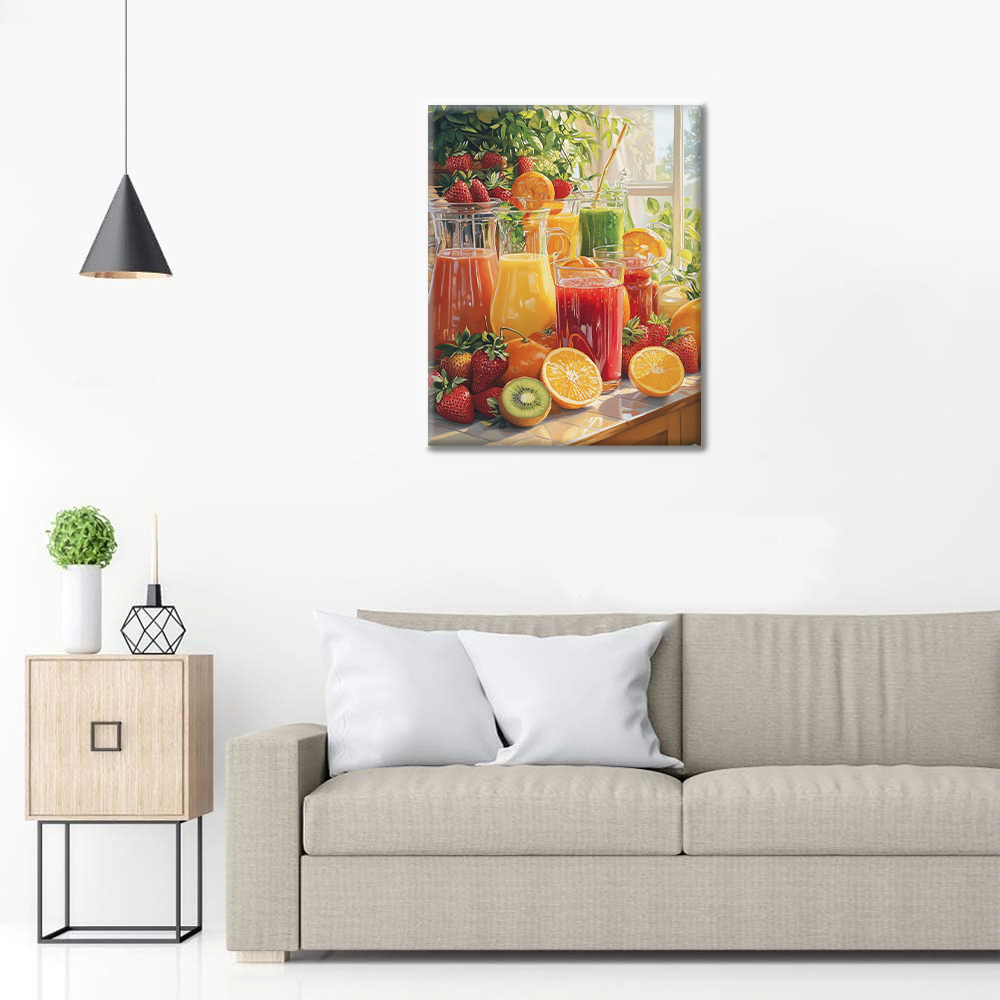 Jus de fruits Sunny Kitchen – Peinture par numéros