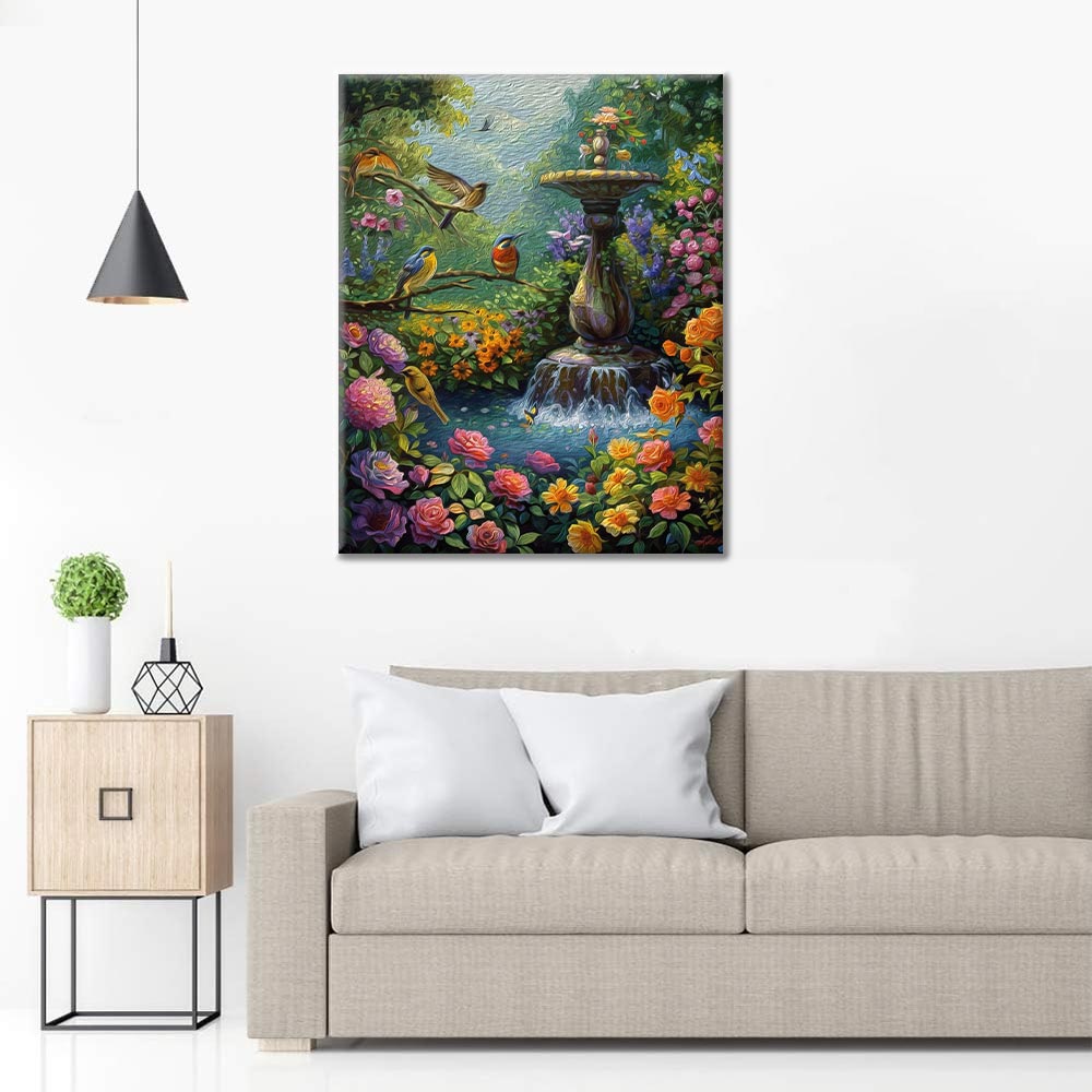 Jardin joyeux – Peinture par numéros