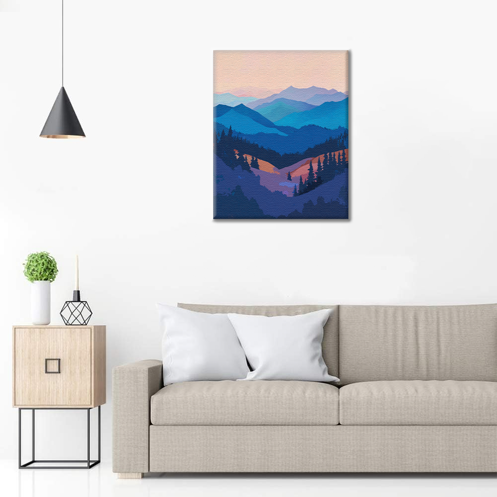 Horizons Mystiques – Peinture par numéros