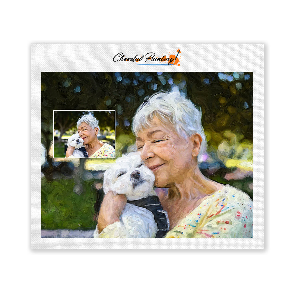 Peignez votre propre photo – Peinture par numéros