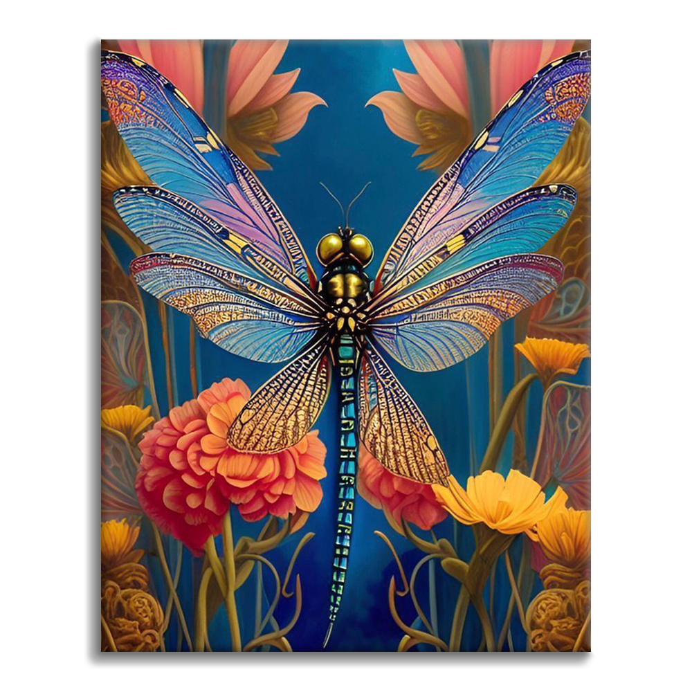 De belles libellules – Peinture par numéros