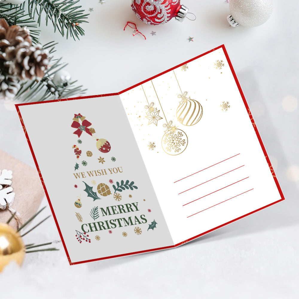 Carte de Noël III – Peinture par numéros