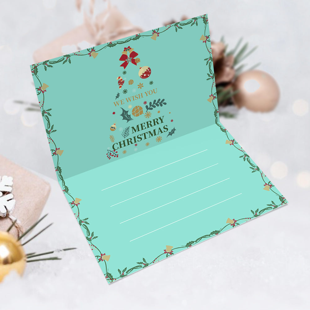 Carte de Noël IV – Peinture par numéros