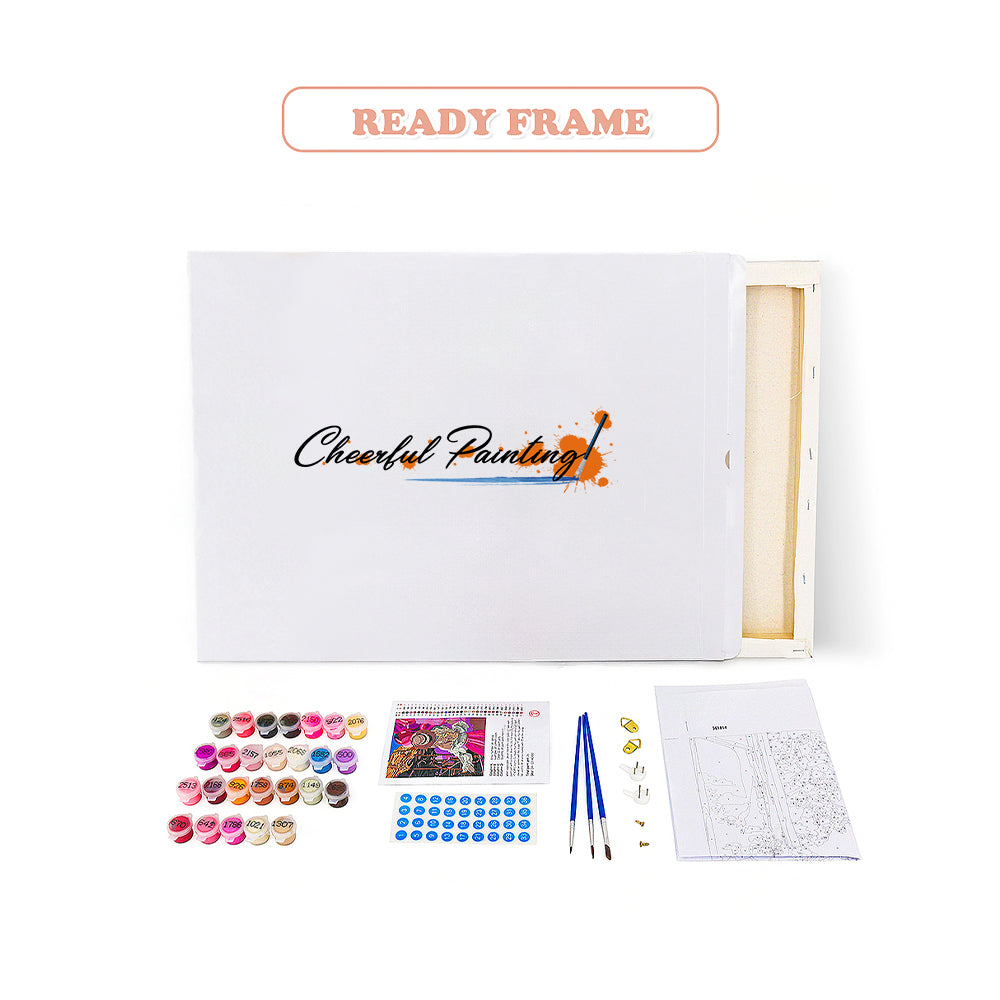 Ballon coloré – Peinture par numéros