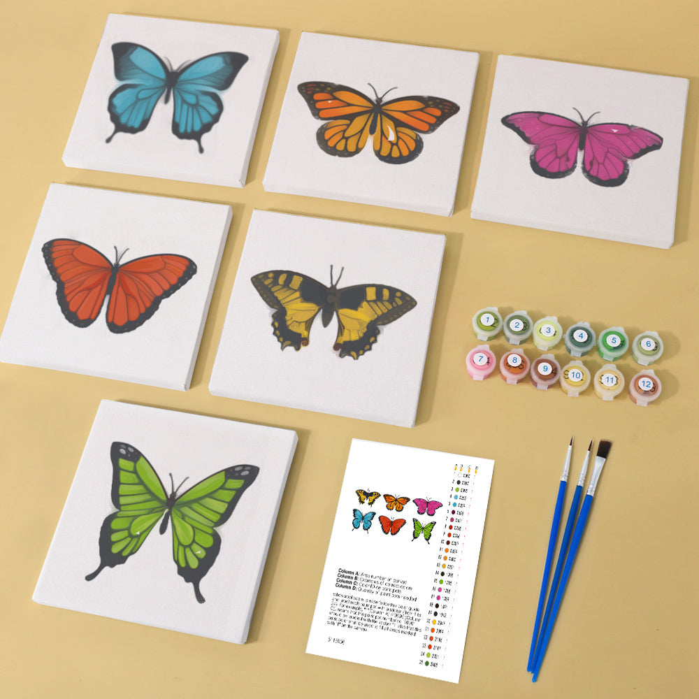 Papillon – Peinture par numéros