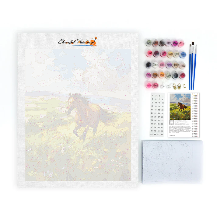 Cheval – Peinture par numéros