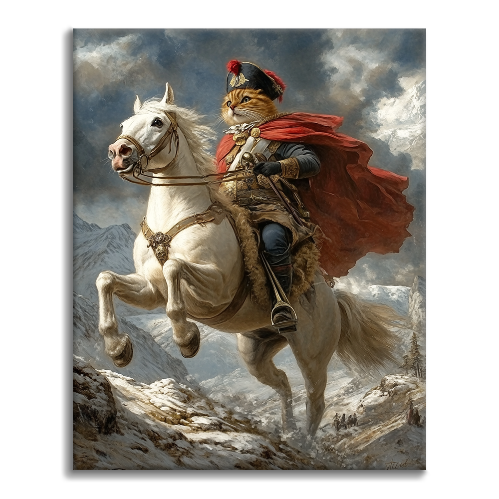 Chat Napoléon - Peinture par Numéros