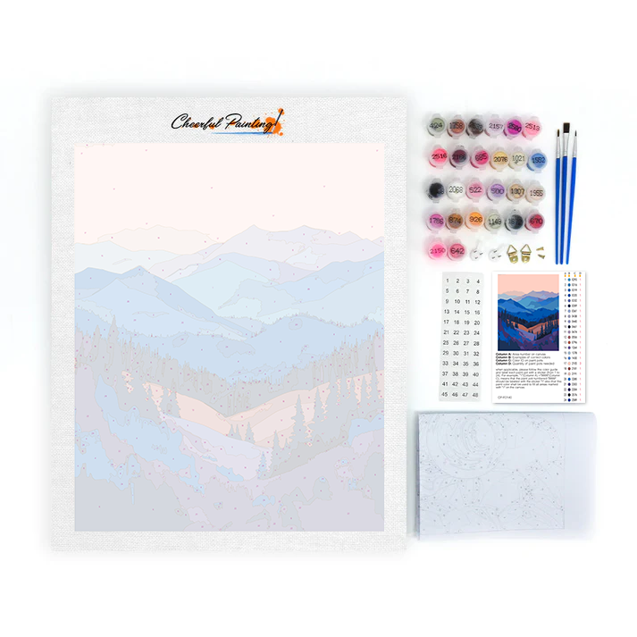Horizons Mystiques – Peinture par numéros
