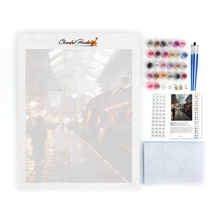 Station - Peinture par numéros