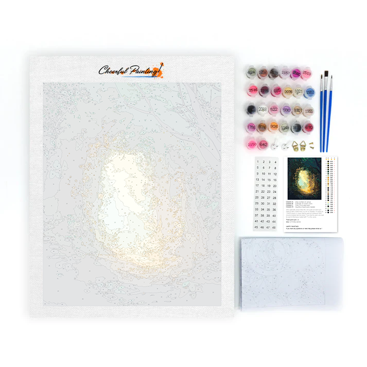 Portail mystique – Peinture par numéros