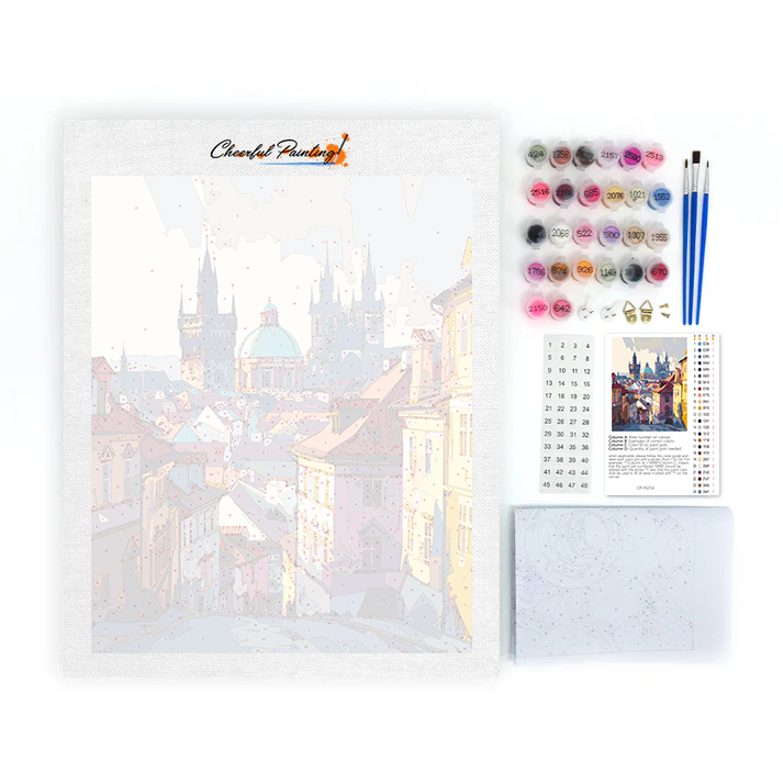 Prague - Peinture par Numéros