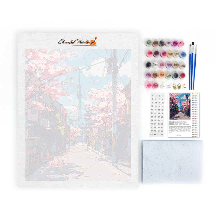 Tokyo - Peinture par Numéros