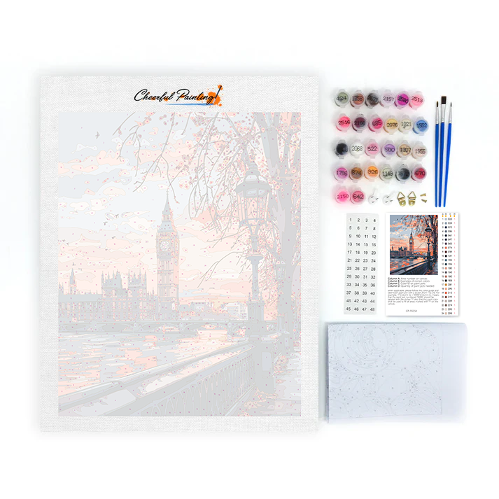 Londres - Peinture par Numéros
