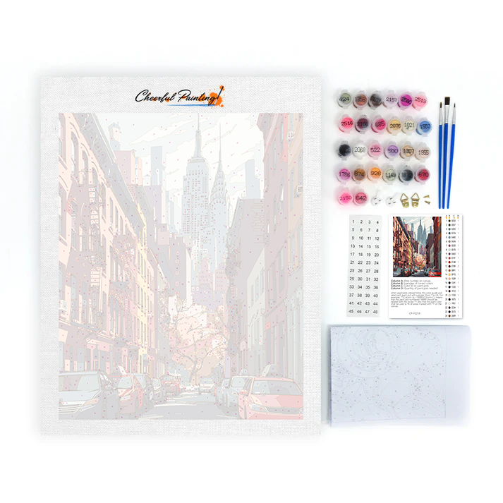 New York - Peinture par Numéros