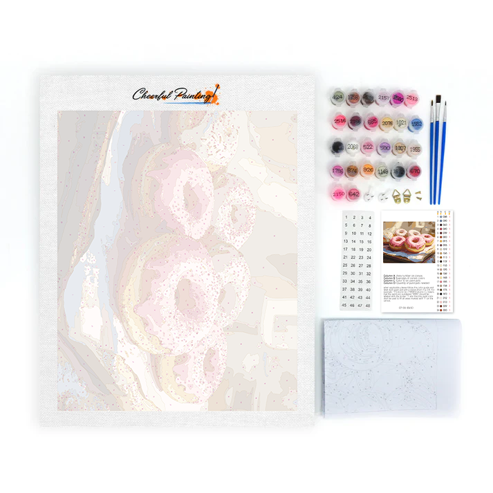 Donut - Peinture par Numéros