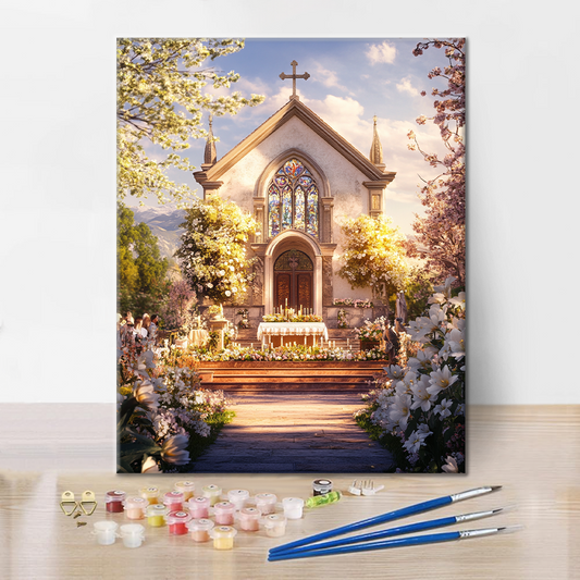 Église de Pâques - Peinture par Numéros