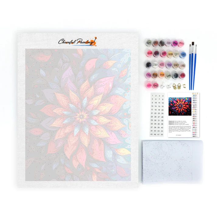 Mystic Bloom – Peinture par numéros