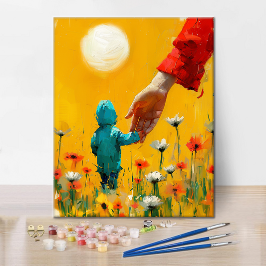 L’amour d’une mère – Peinture par numéros