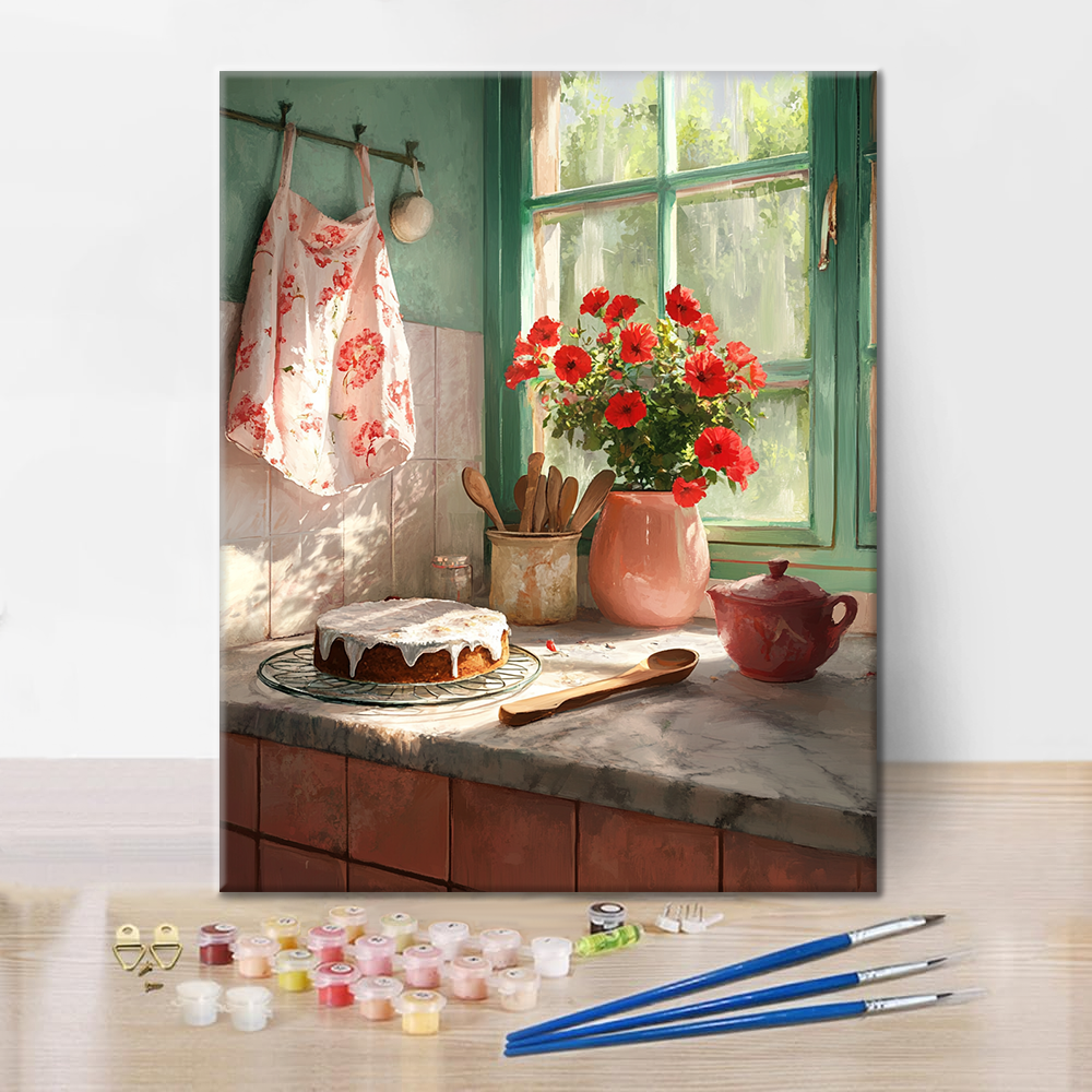 Instants de pâtisserie – Peinture par numéros