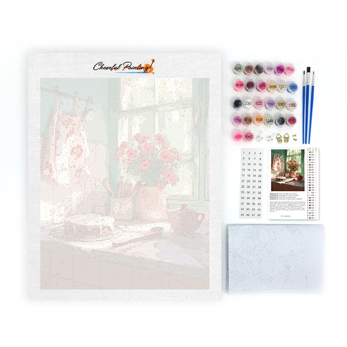 Instants de pâtisserie – Peinture par numéros