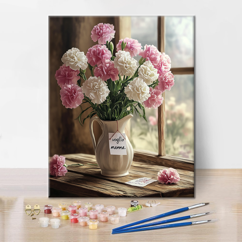 Murmure d’amour – Peinture par numéros