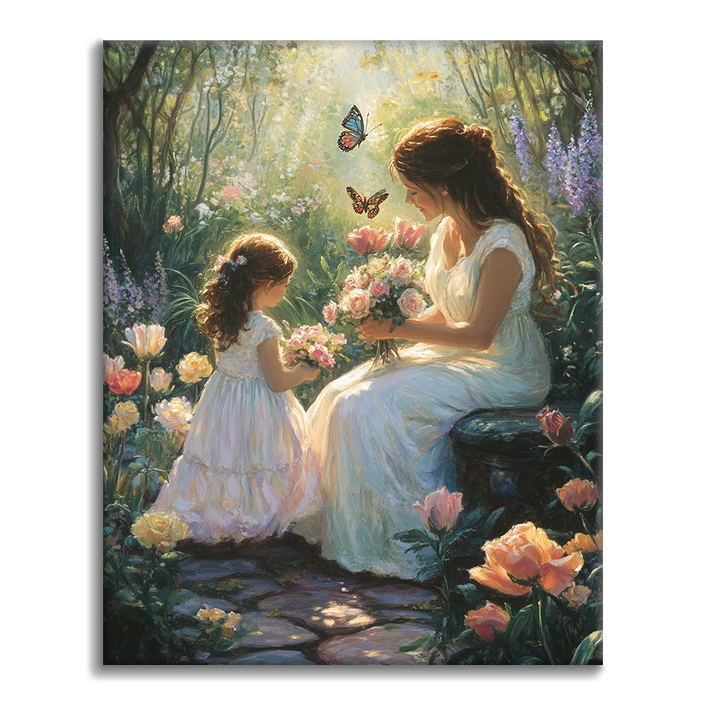 Murmures d’amour – Peinture par numéros