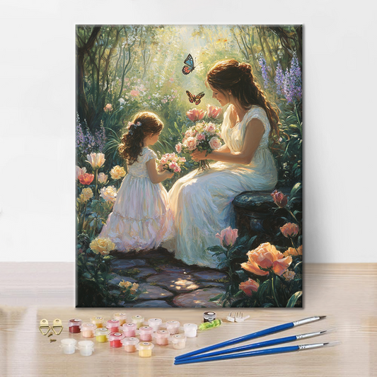 Murmures d’amour – Peinture par numéros