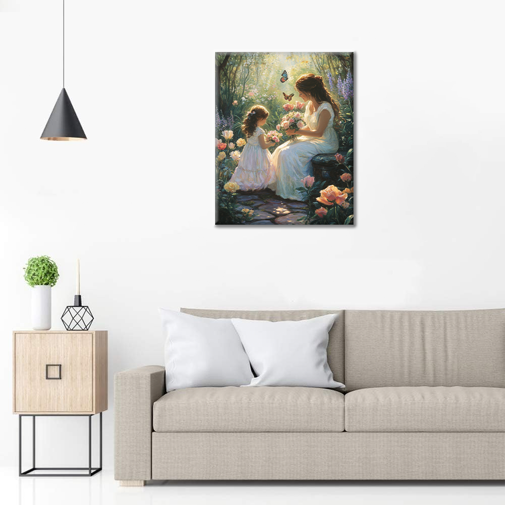 Murmures d’amour – Peinture par numéros