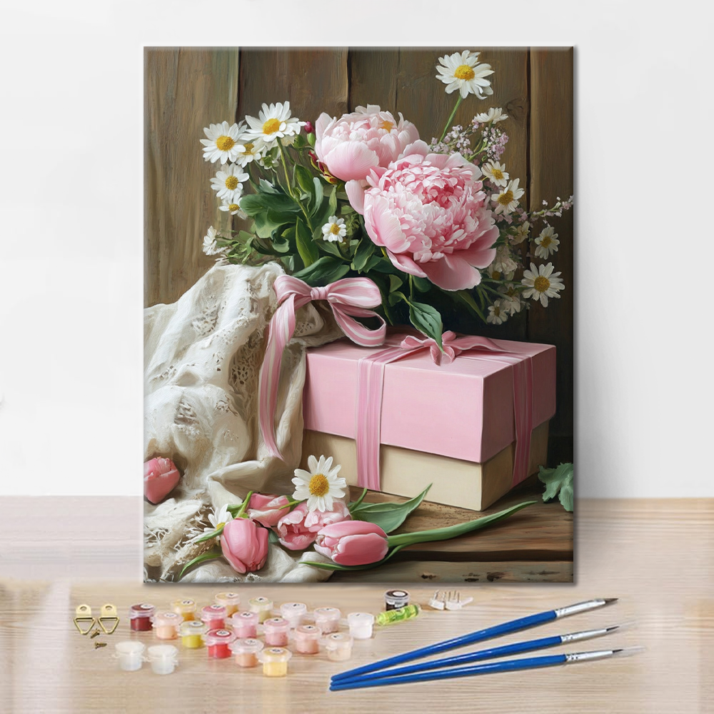 Cadeau d’amour – Peinture par numéros