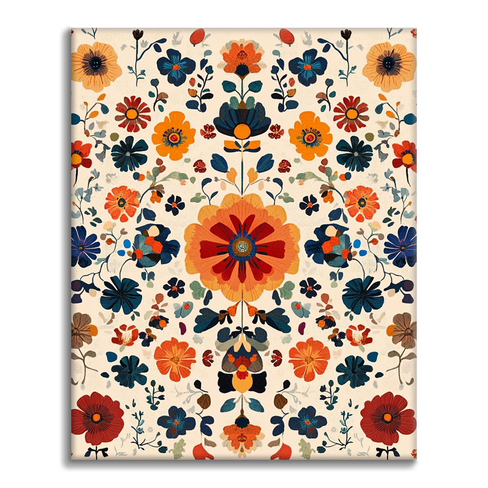 Fête des Fleurs - Peinture par Numéros