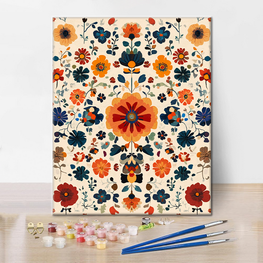 Fête des Fleurs - Peinture par Numéros