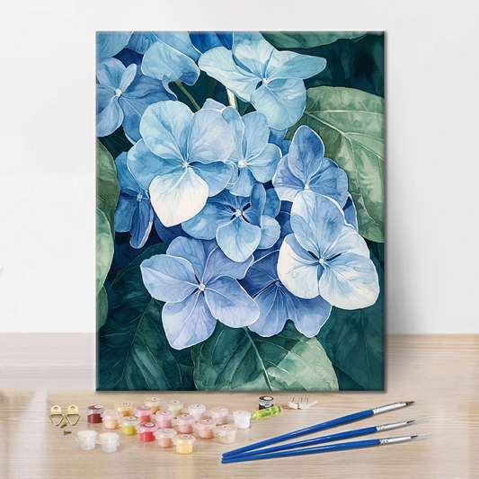 Fleurs du Silence - Peinture par Numéros