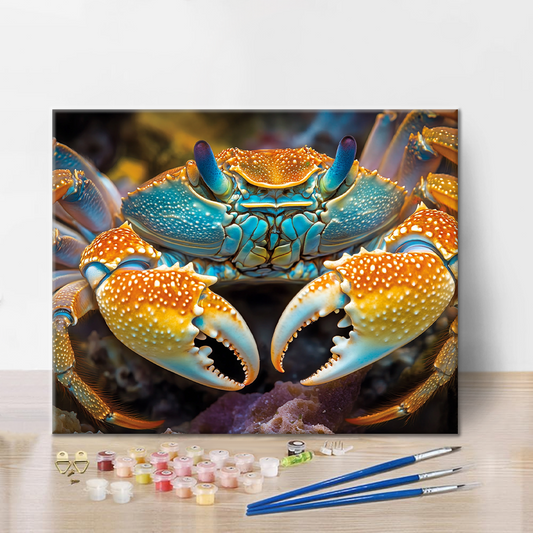 Crabe d'Eau Douce - Peinture par Numéros
