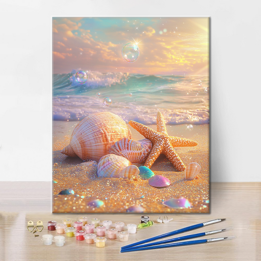 Rivage Magique - Peinture par Numéros