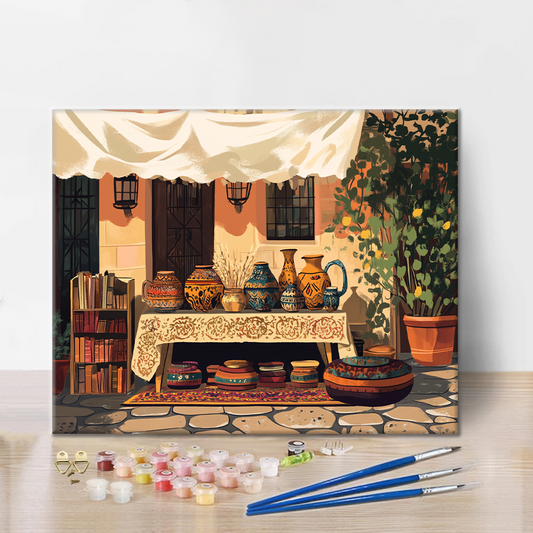 Marché d'Art - Peinture par Numéros