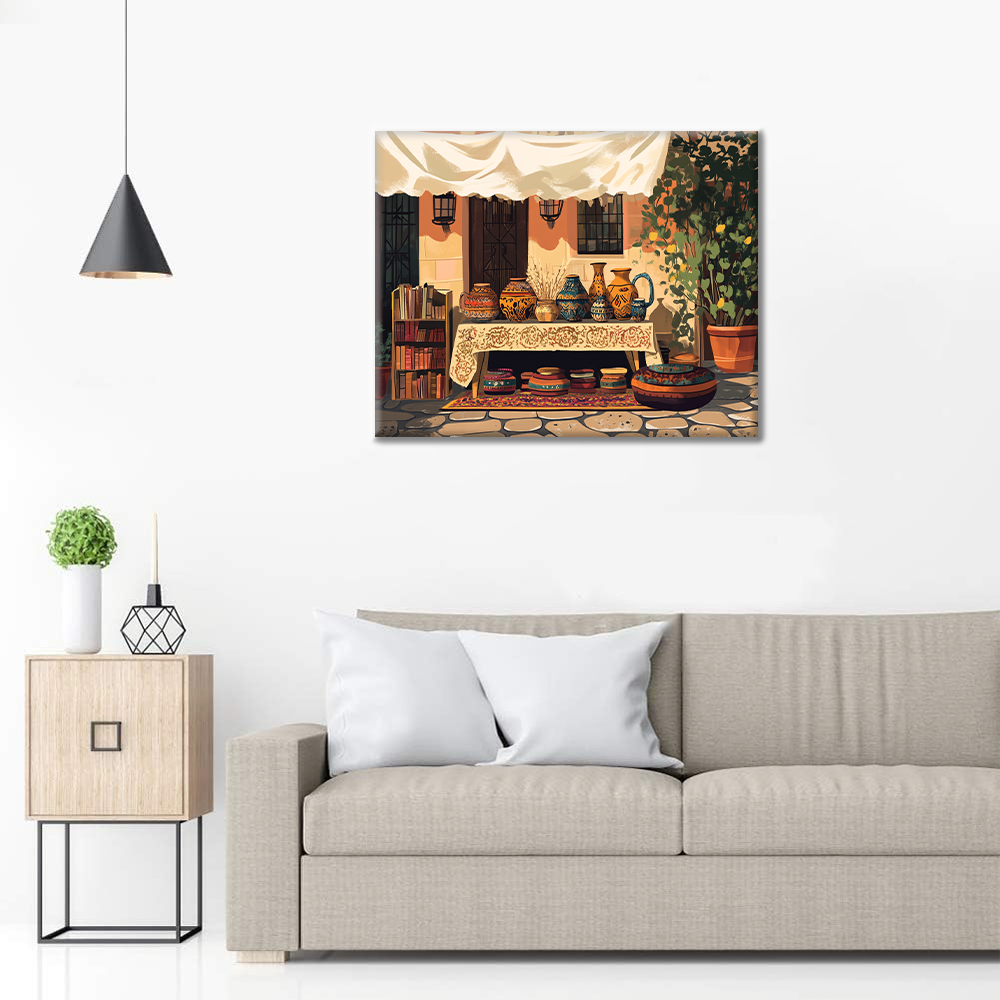 Marché d'Art - Peinture par Numéros